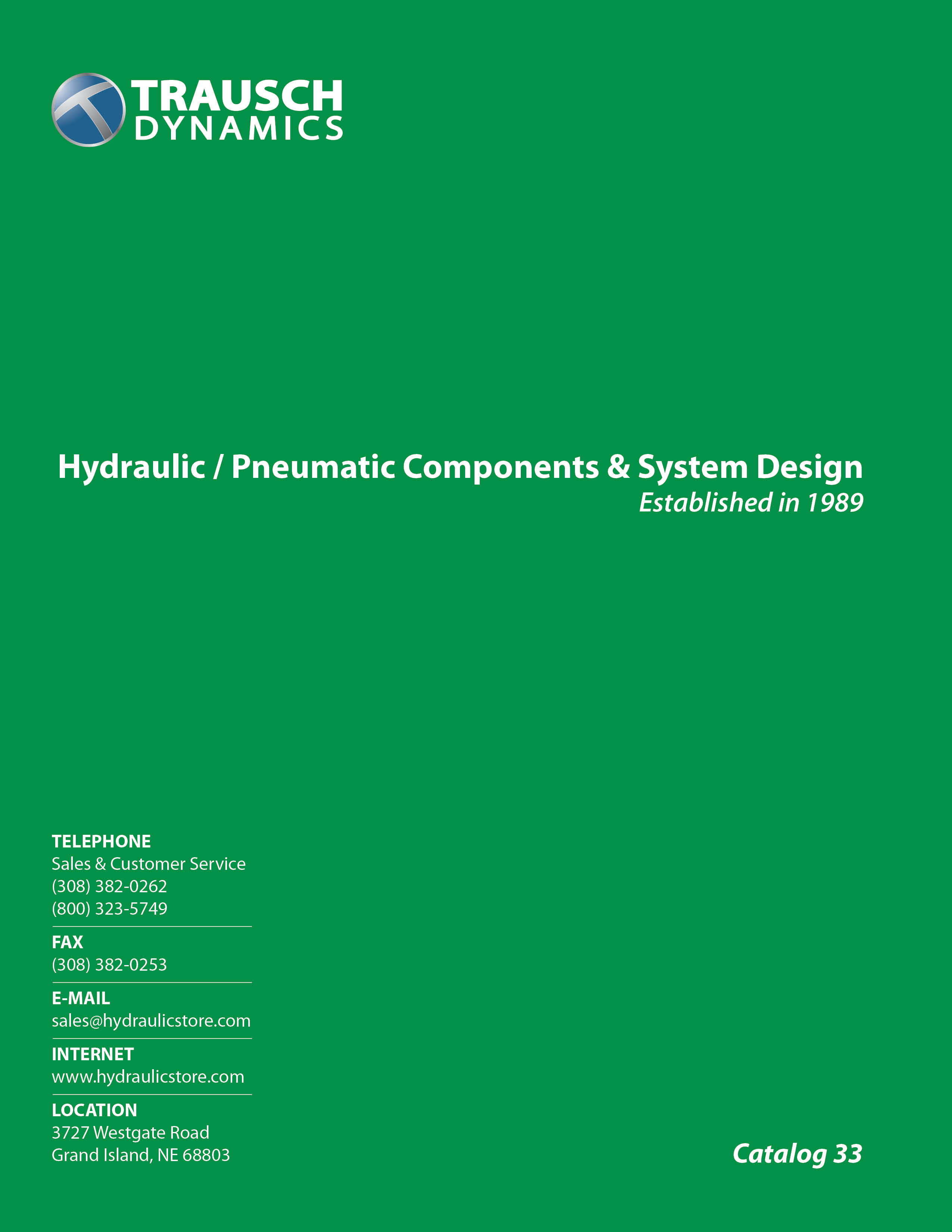 Trausch Dynamics Catalog #31